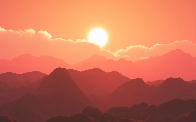 Free Free Mountain Sunset Svg 126 SVG PNG EPS DXF File