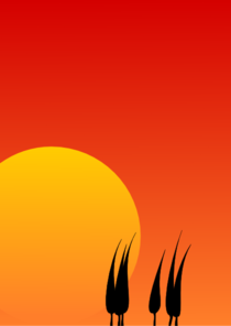sunset clipart sunset background