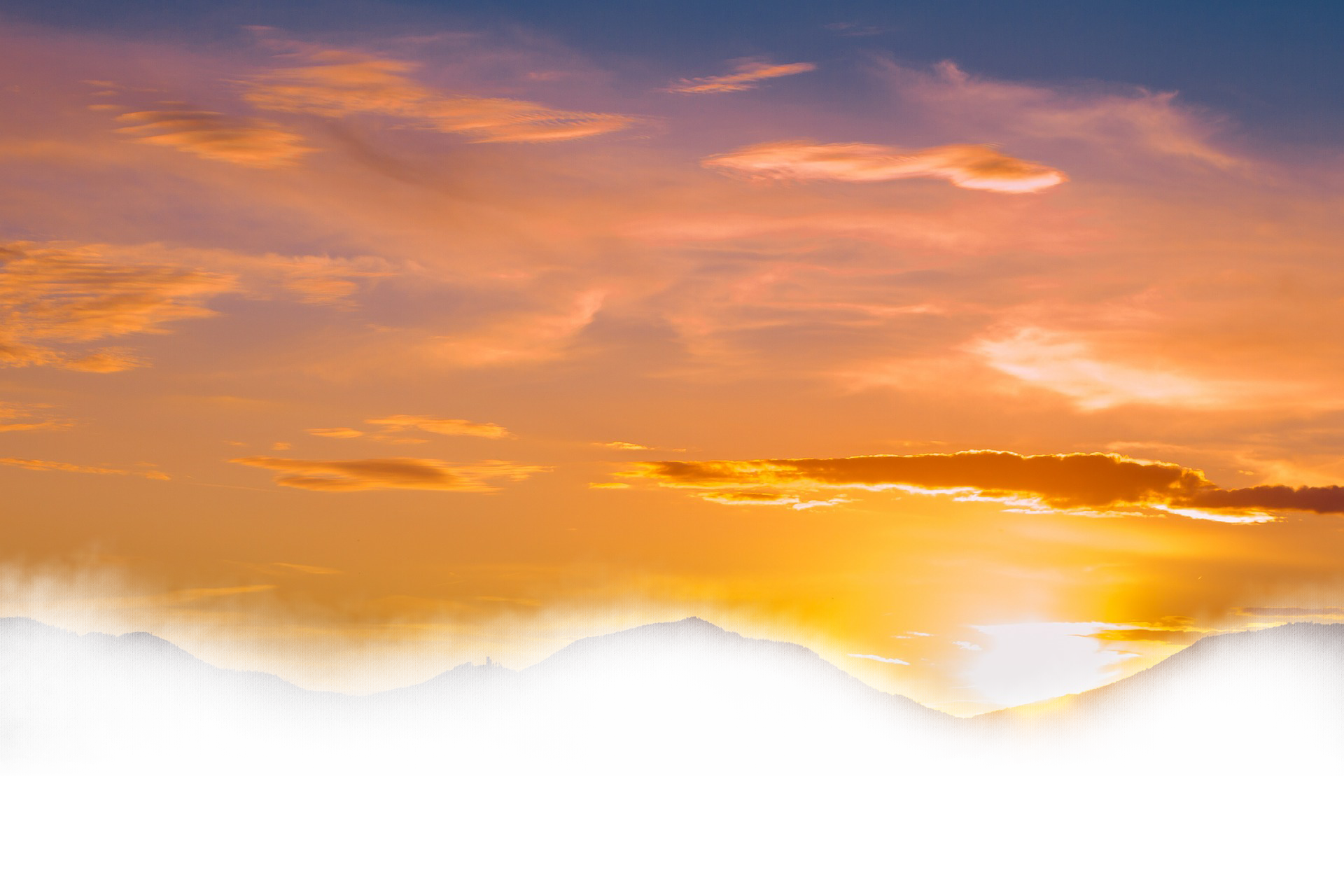 Sunset Background Hd Png / Ftestickers Sky Clouds Fireclouds Sunset