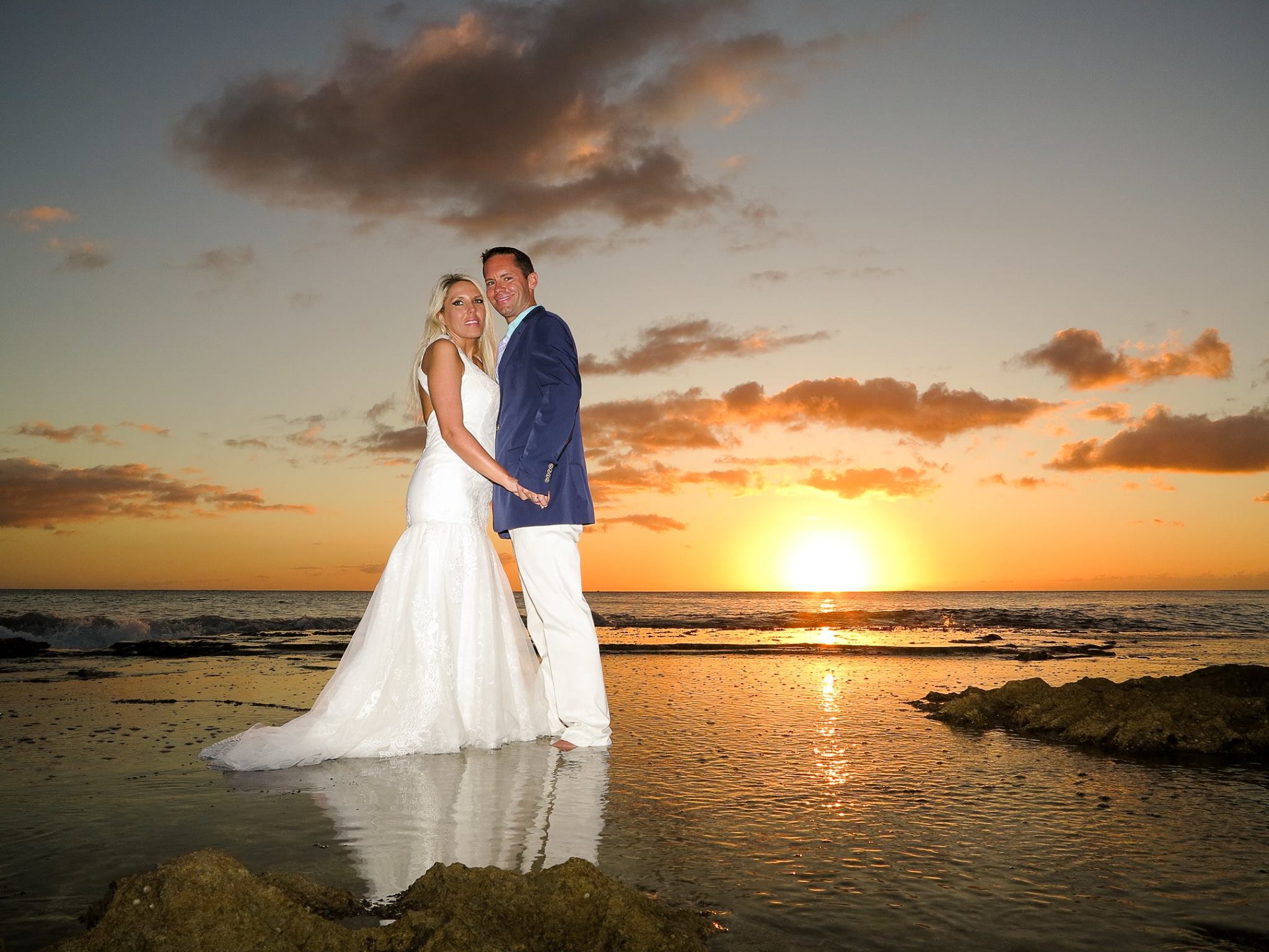 sunset clipart wedding hawaii
