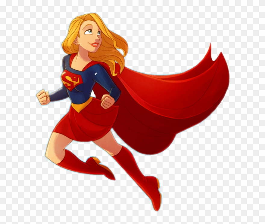 Hero clipart superpower. Supergirl superhero girlpower comics