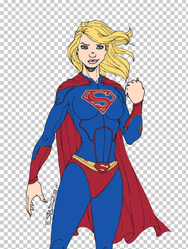 supergirl clipart animated