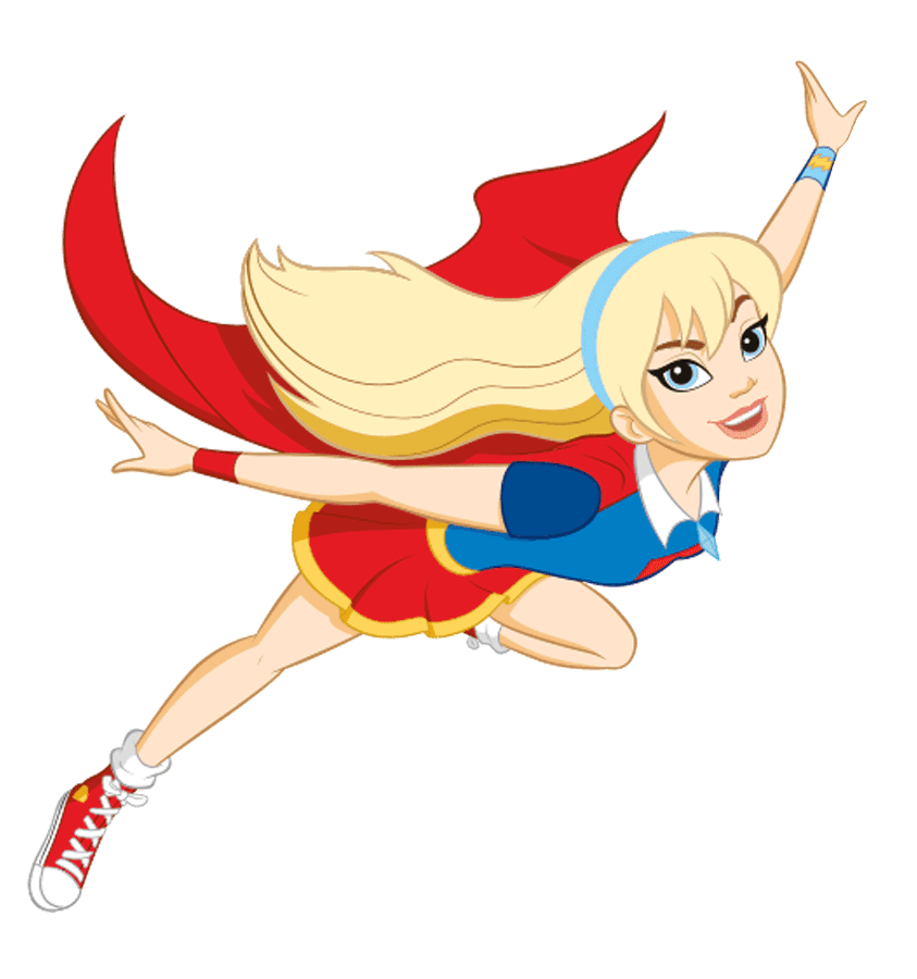 Strong girl free on. Supergirl clipart brave face