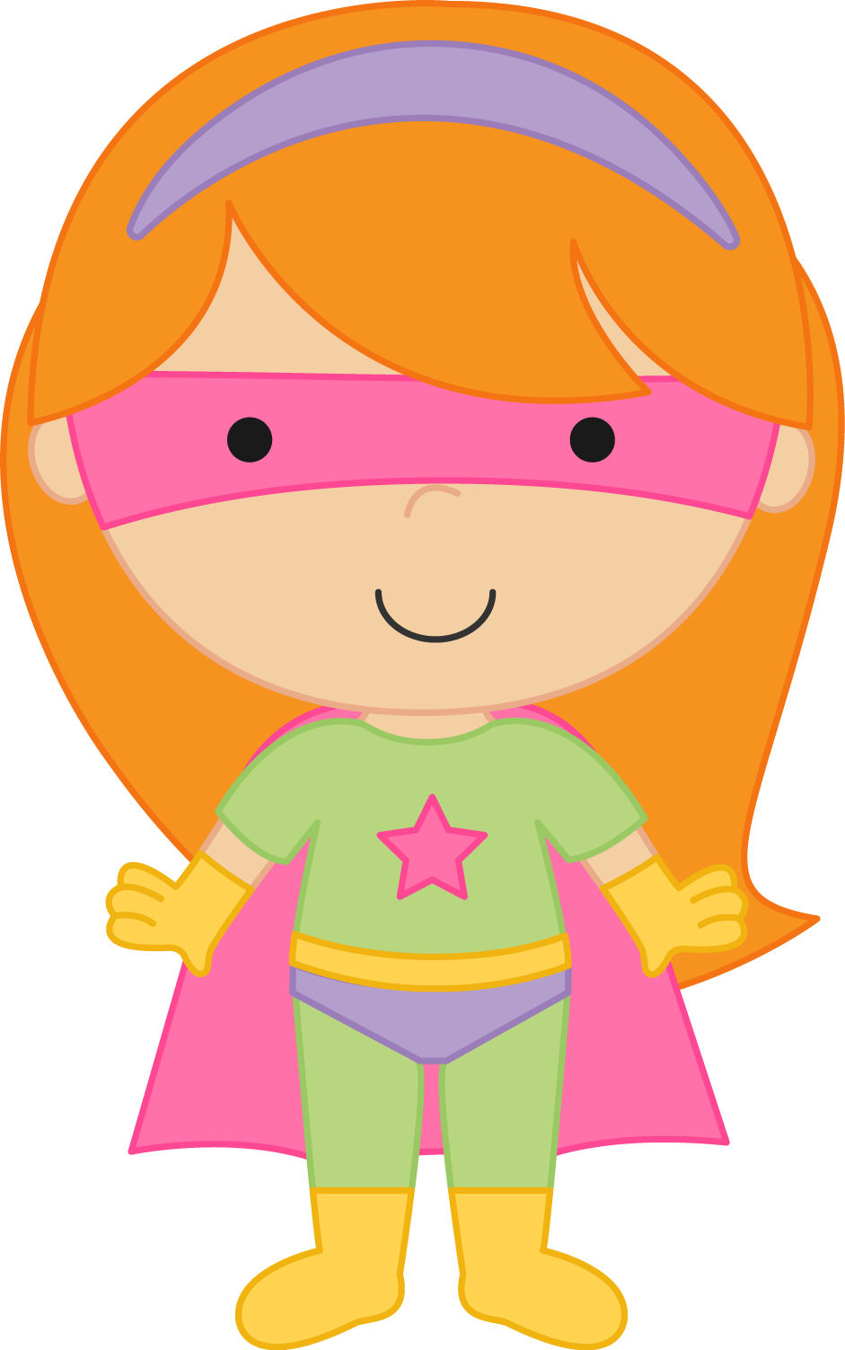 Supergirl clipart brave face. Free cliparts girl download