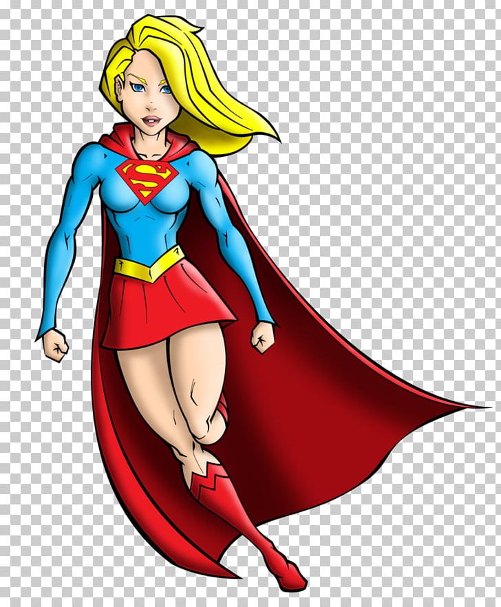 supergirl clipart comic girl
