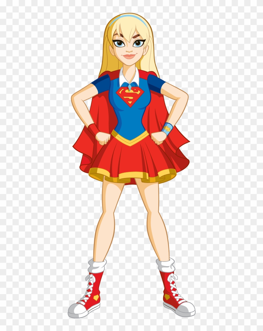 supergirl clipart dc superhero girl