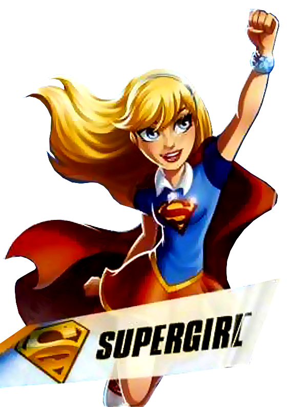 supergirl clipart dc superhero girl