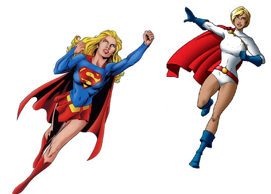 Cartoon superhero transparent clip. Supergirl clipart flying