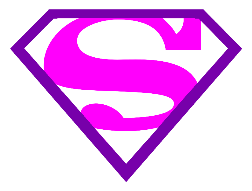 supergirl clipart logo
