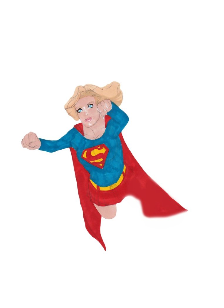 supergirl clipart printable