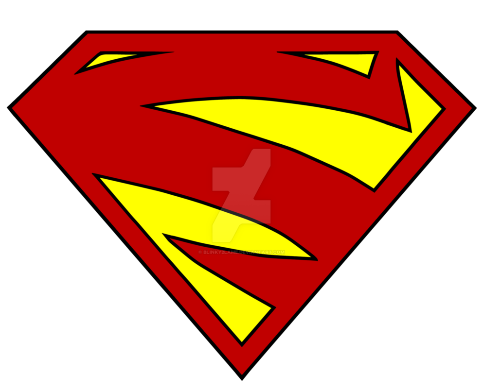 Supergirl clipart symbol. New s by blinky