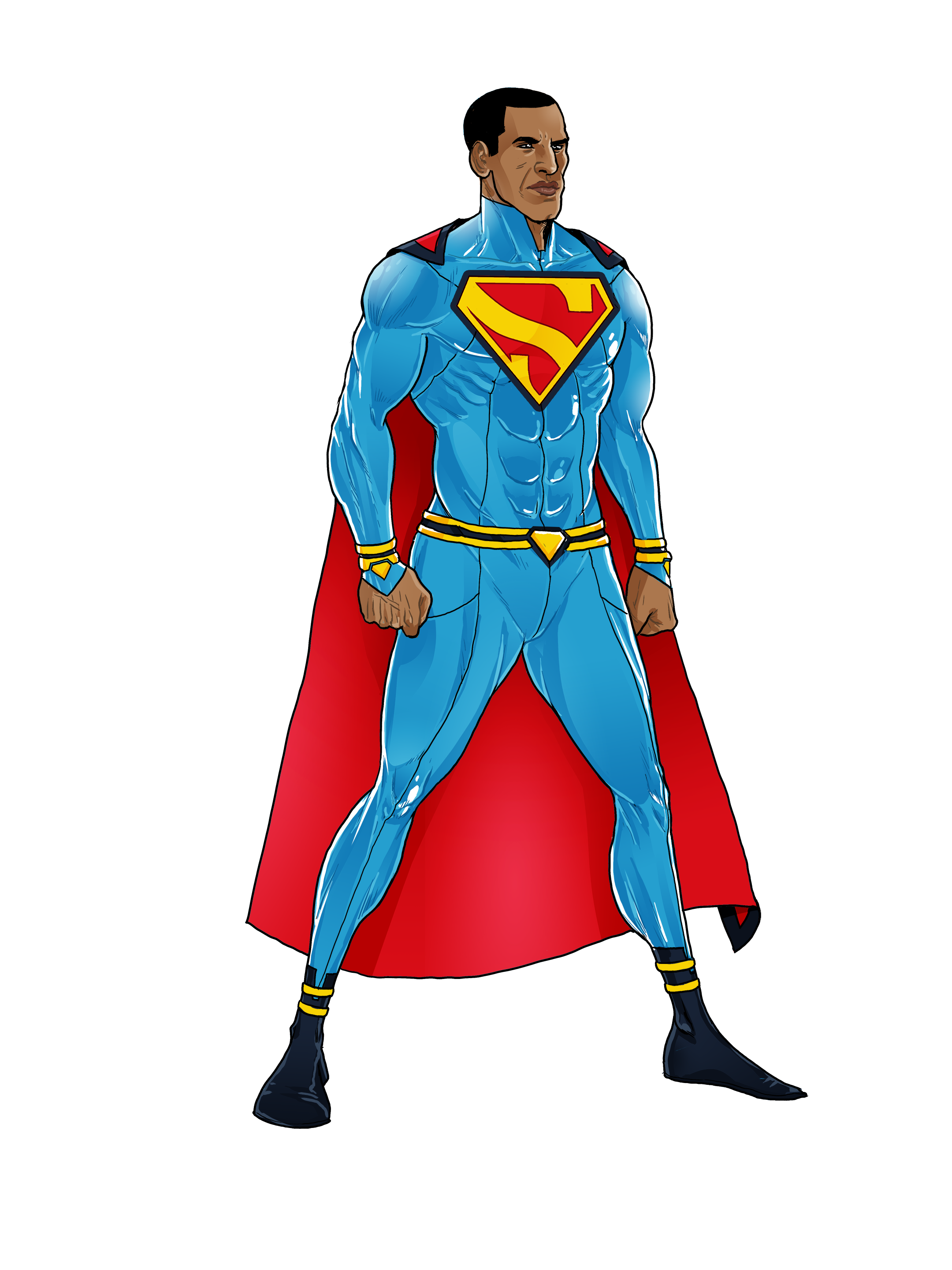 superheroes clipart action figure