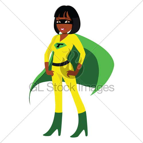 superheroes clipart black female