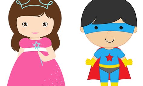 superheroes clipart princess