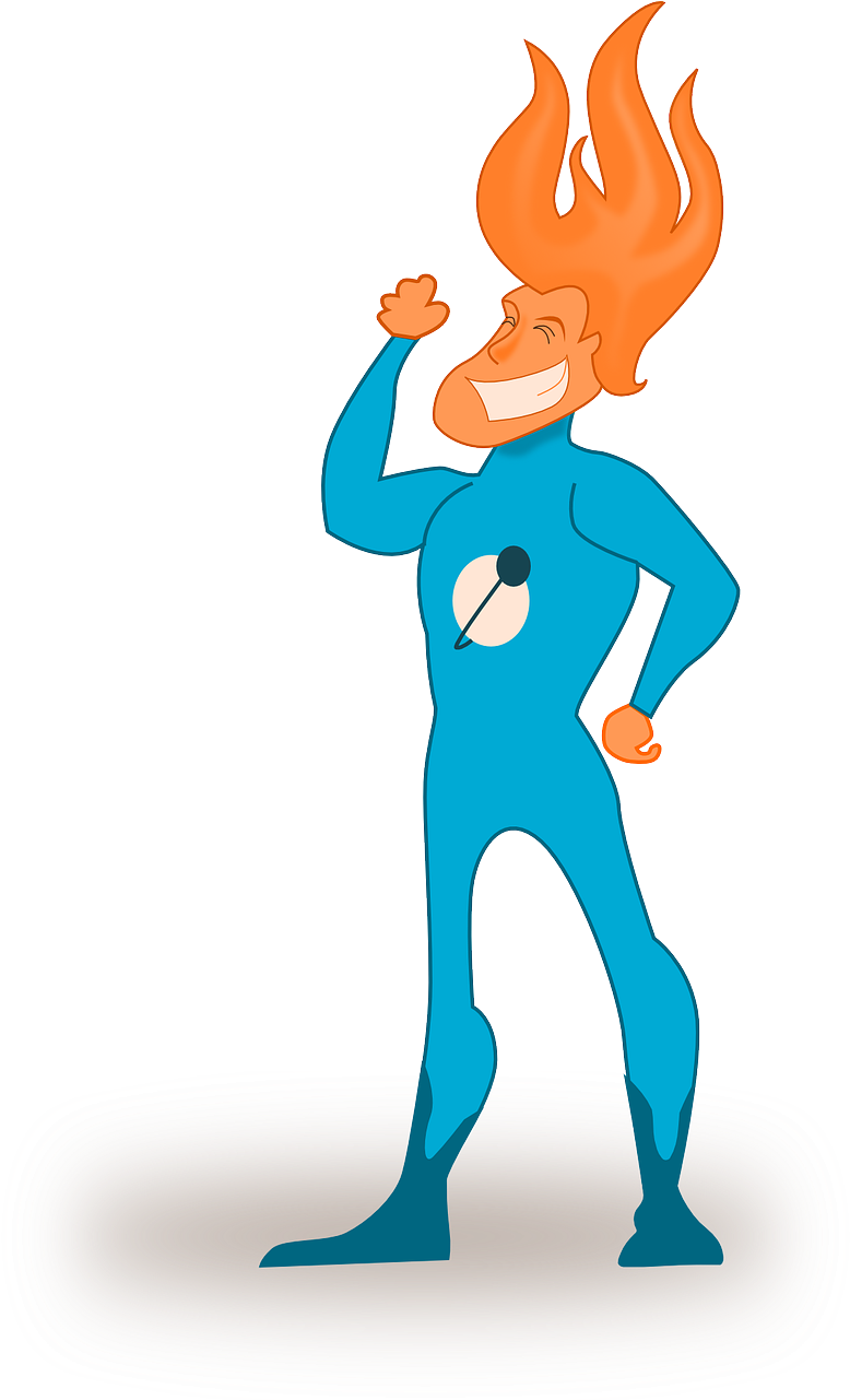 superheroes clipart small