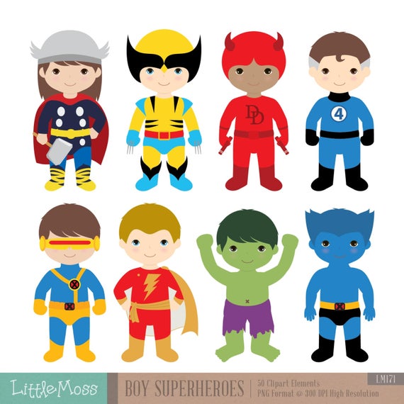 superheroes clipart superhero costume
