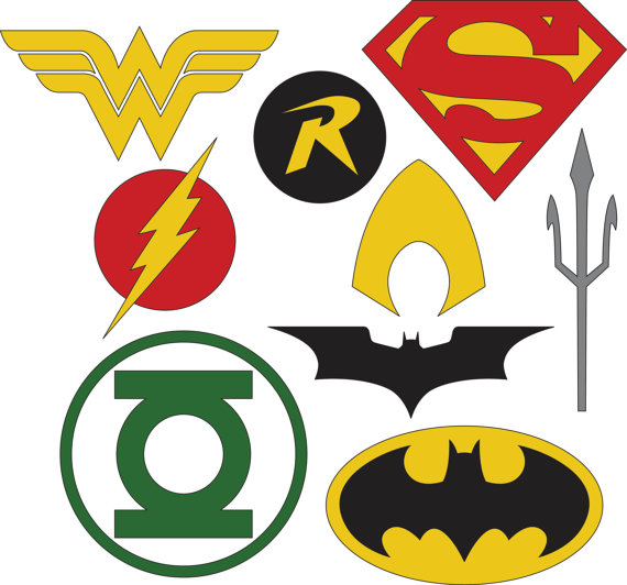 superheroes clipart superhero dc