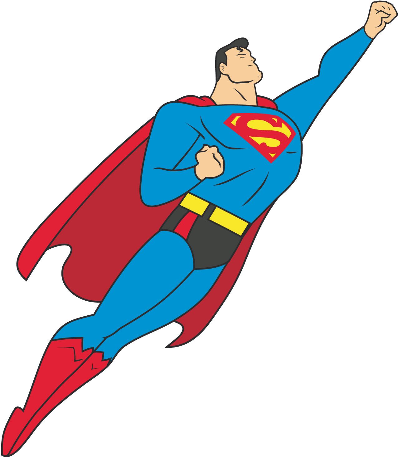 superheroes clipart superman