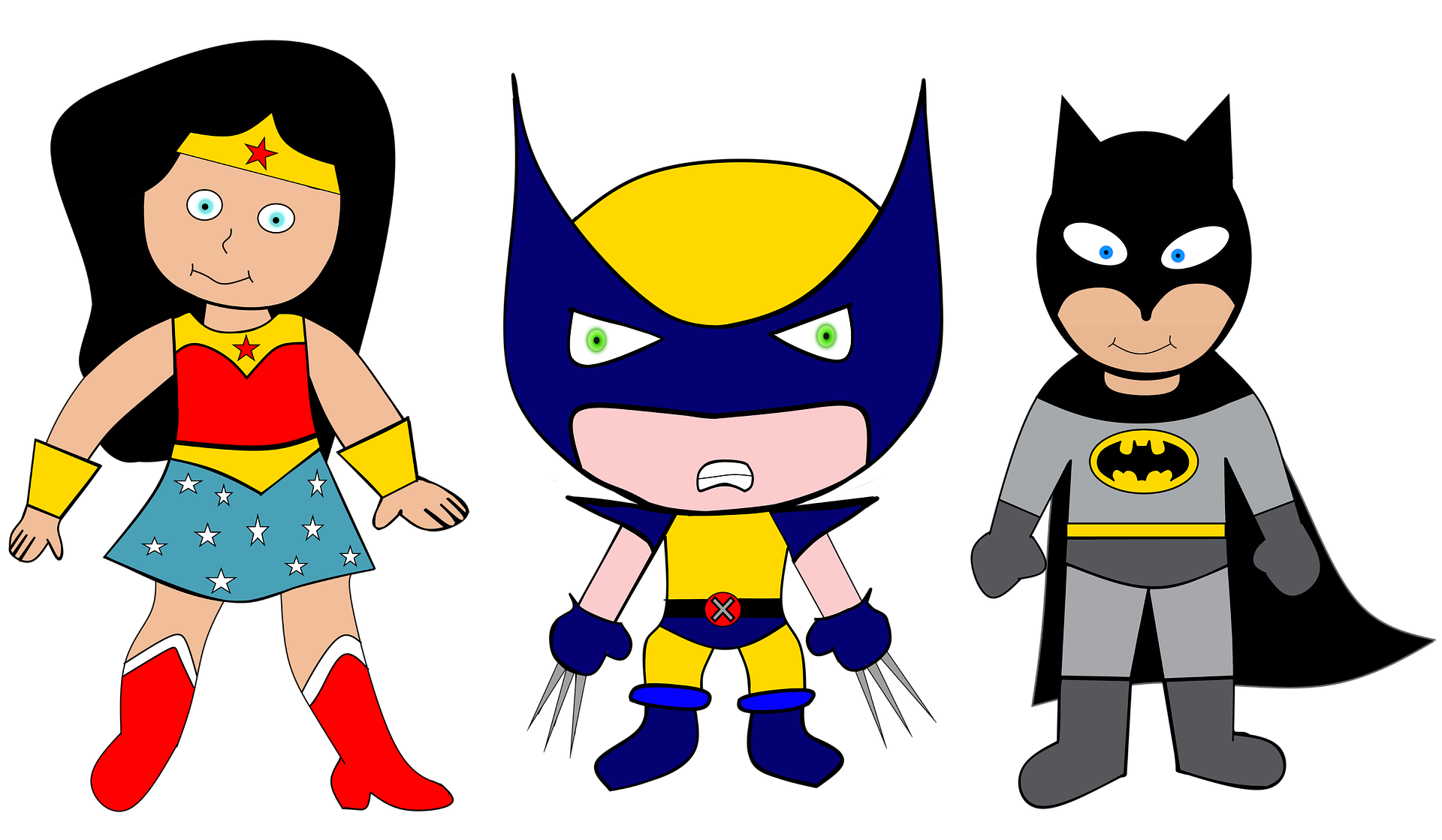 superheroes clipart superpower