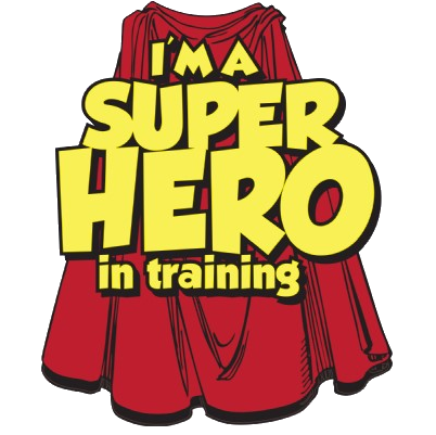 superheroes clipart training clipart