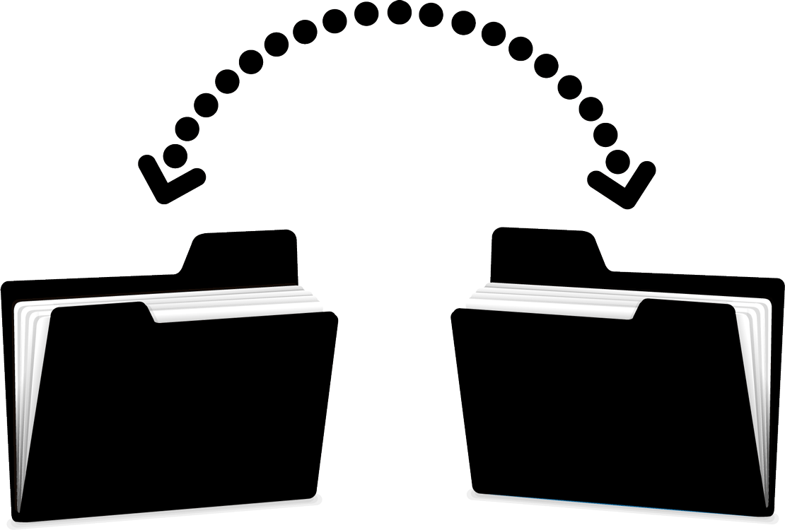 Ctc file transfer. Support clipart black and white