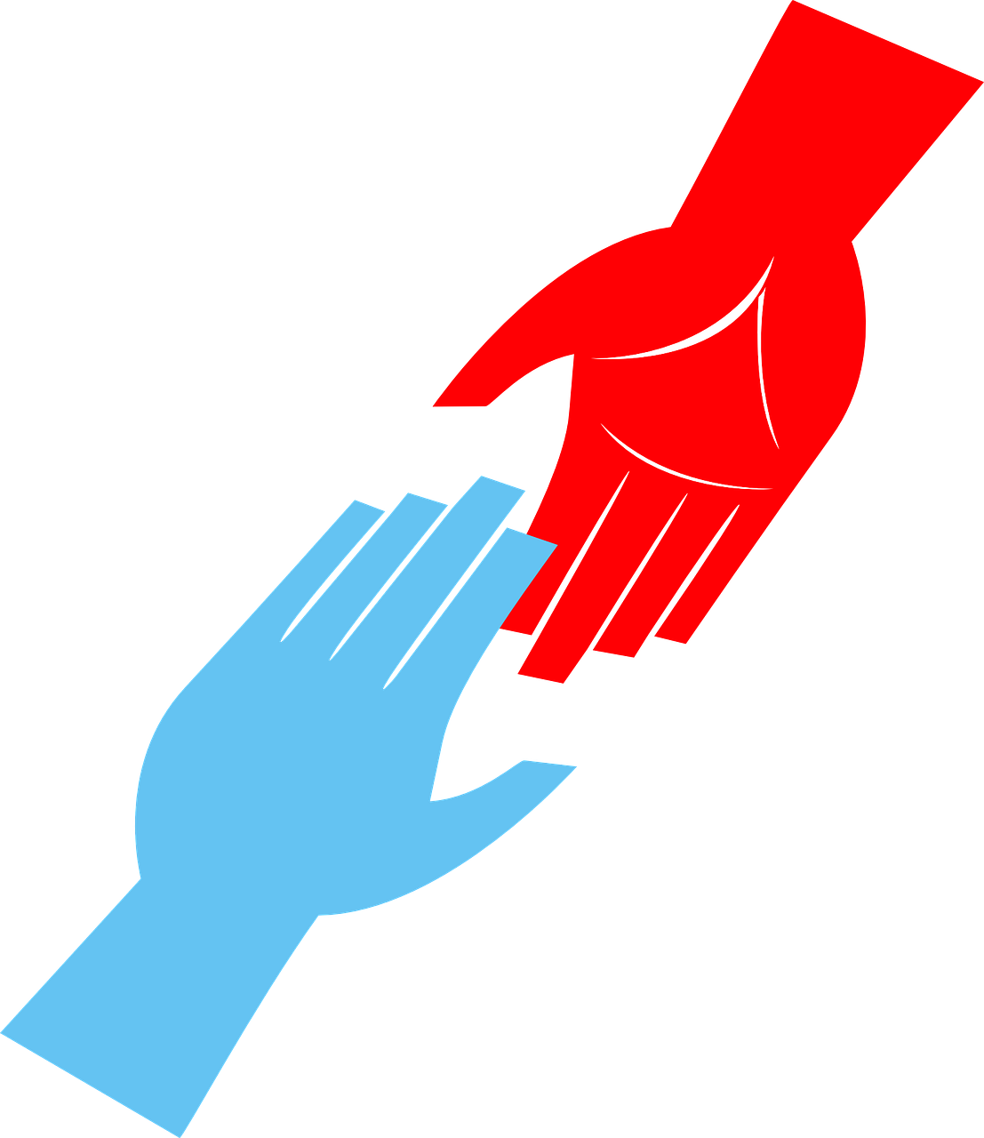 support clipart helping hand