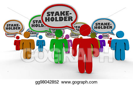 Support clipart stakeholder. Drawing stakeholders people speech