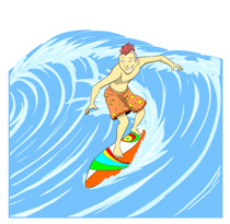Sports free surfing to. Surf clipart
