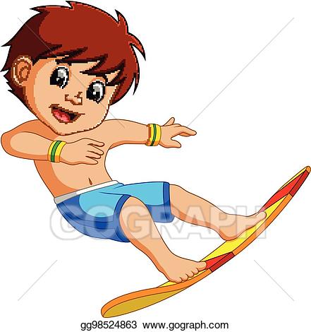 surfing clipart animated