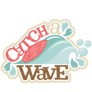 surfing clipart catch the wave