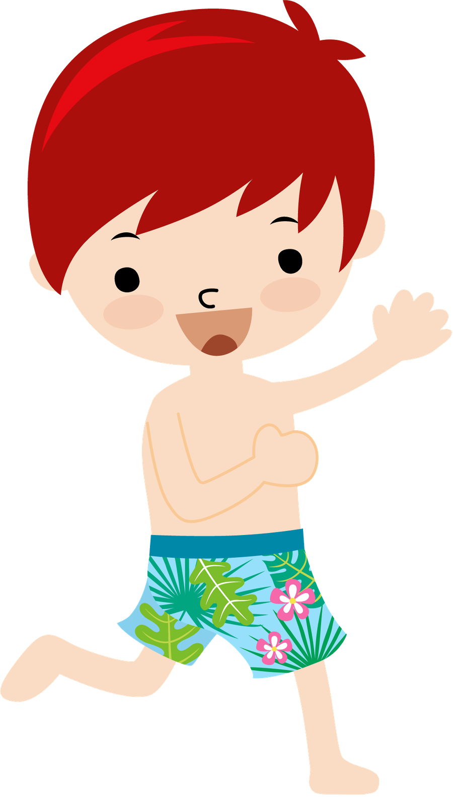 surfing clipart kids beach party