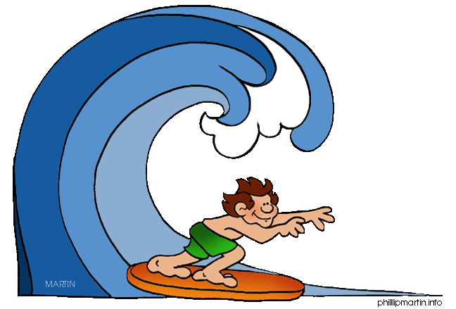 surfing clipart serf