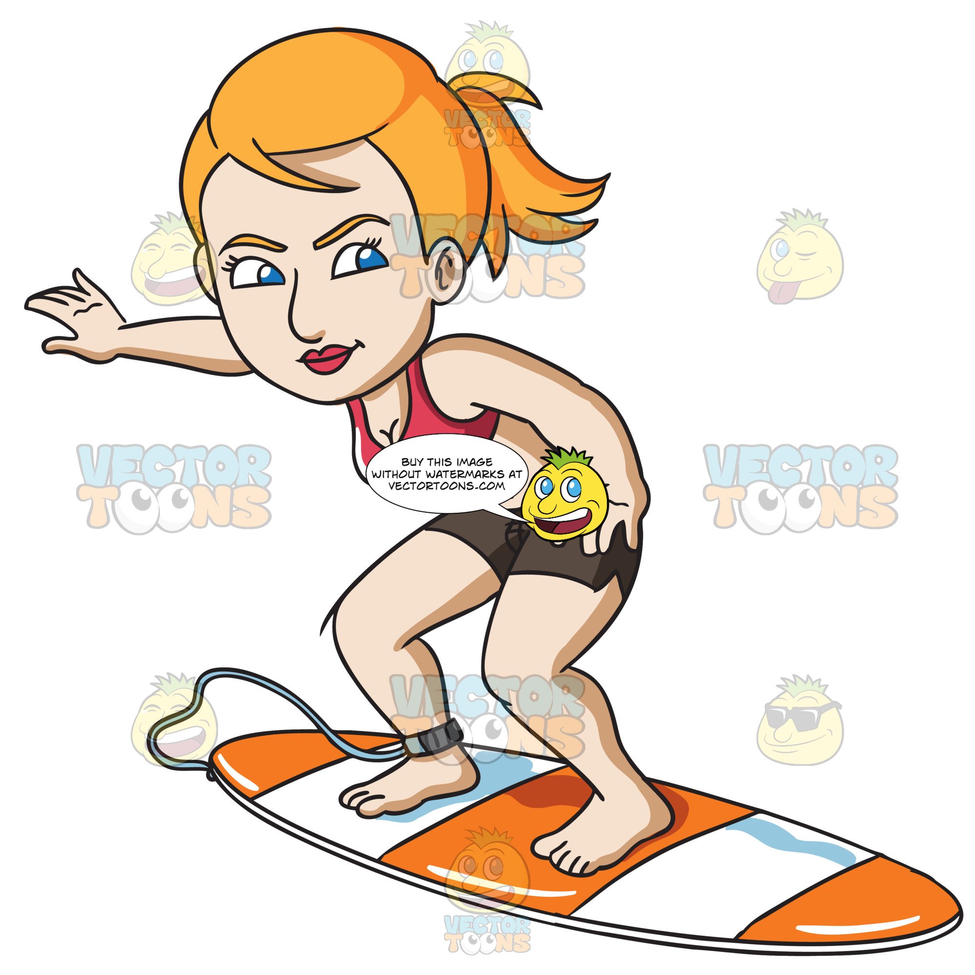 Surfing clipart water sport. A woman at the
