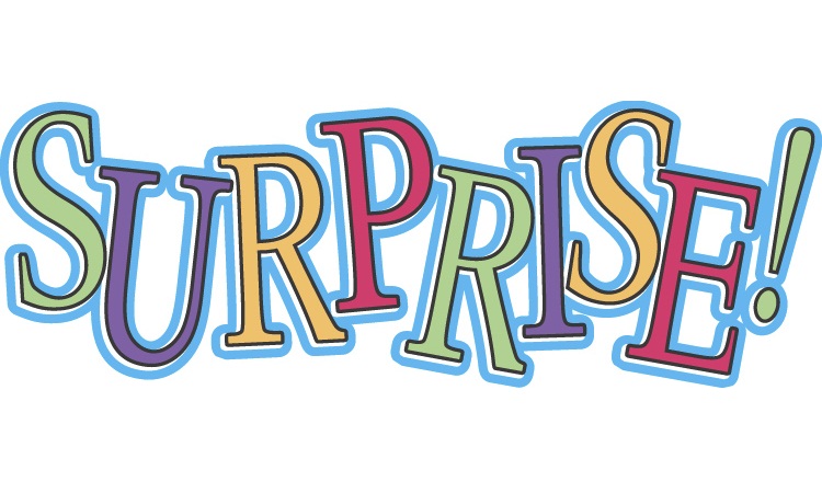 Surprise clipart birthday surprise.  clip art clipartlook