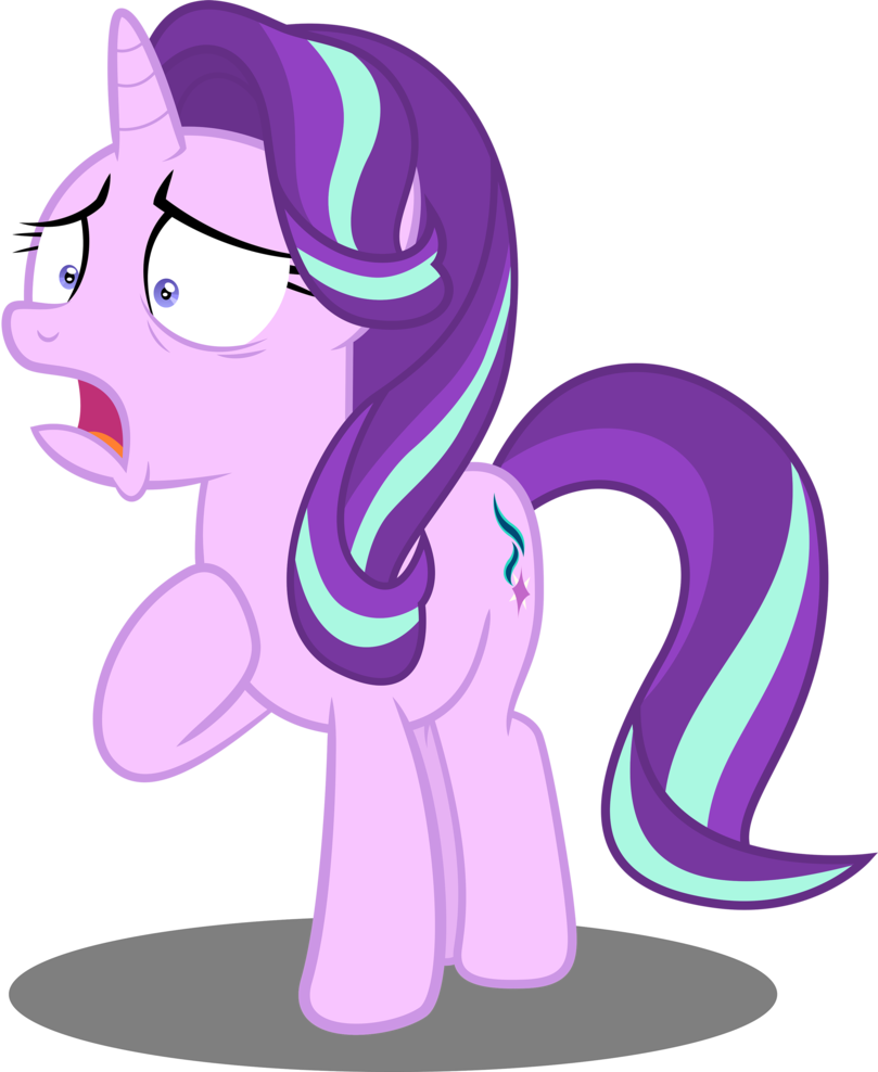 Surprise clipart horrified. Starlight glimmer is by