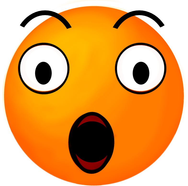 Shock Face Png