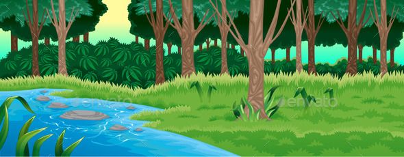 swamp clipart background