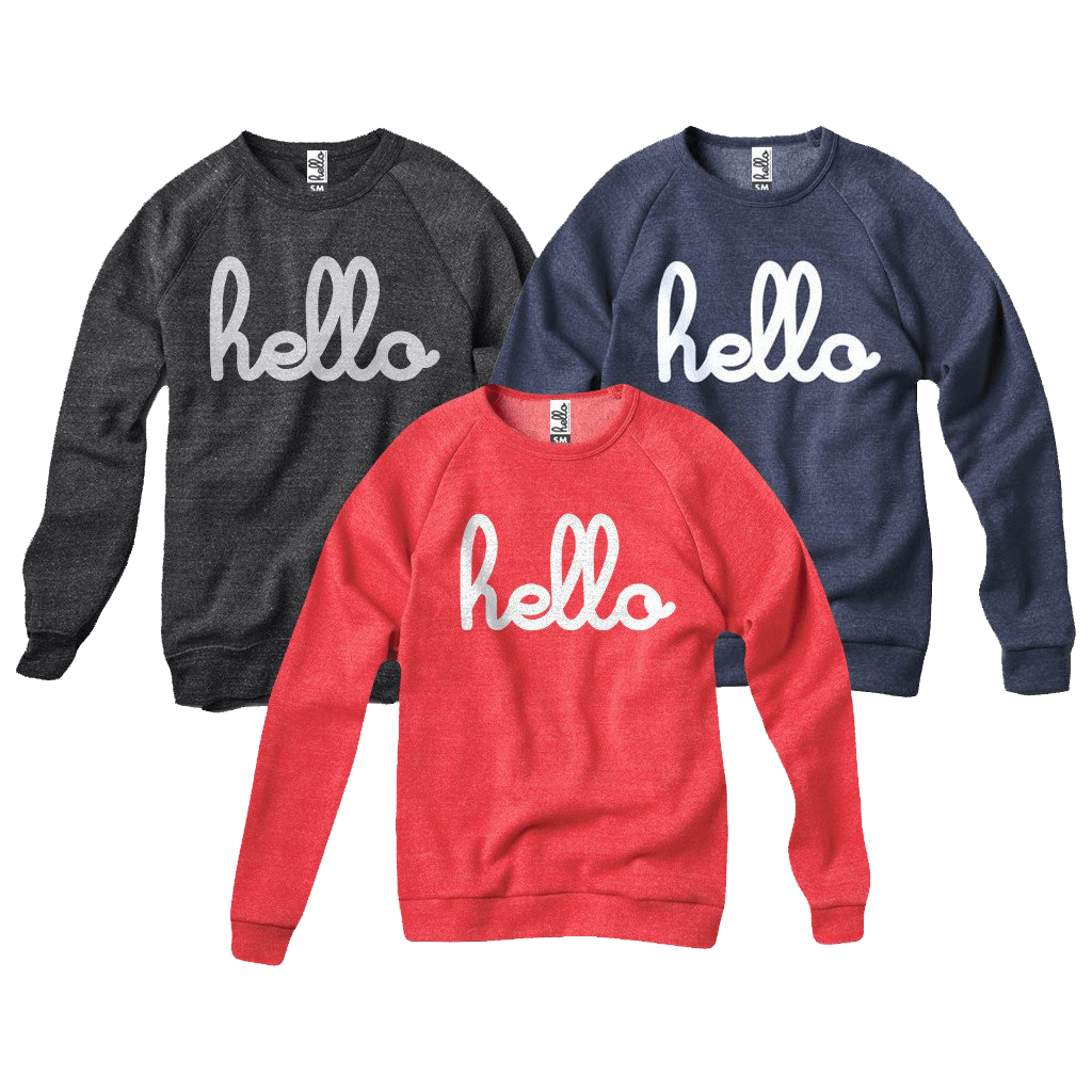 Sweatshirt clipart baby sweater. Hello adult champ pullovers