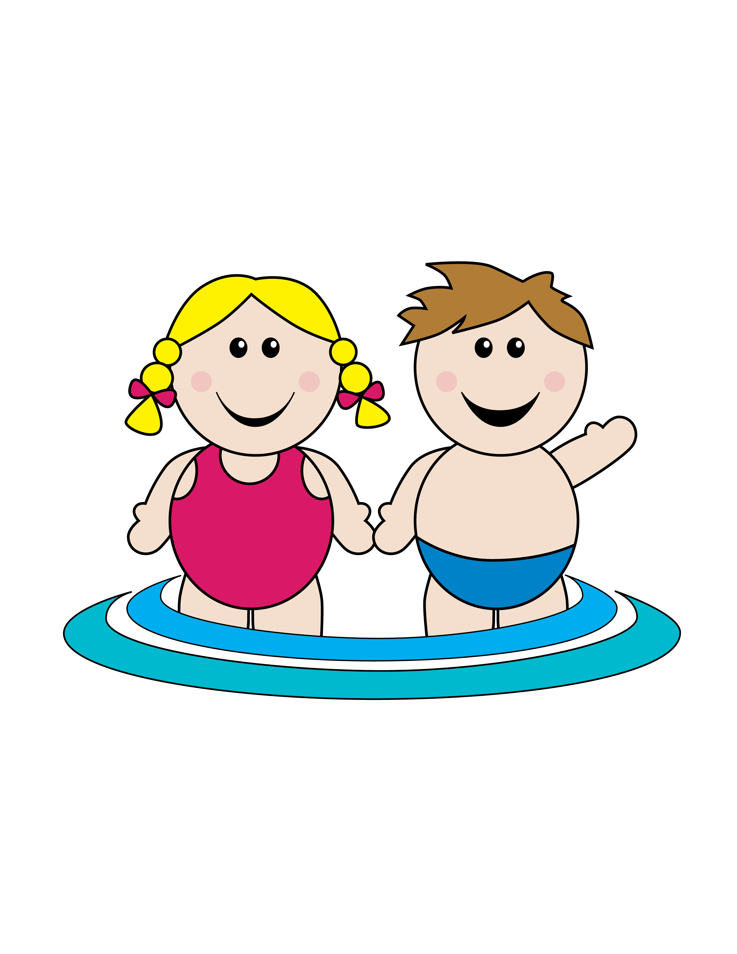 swimmer clipart baby swimming
