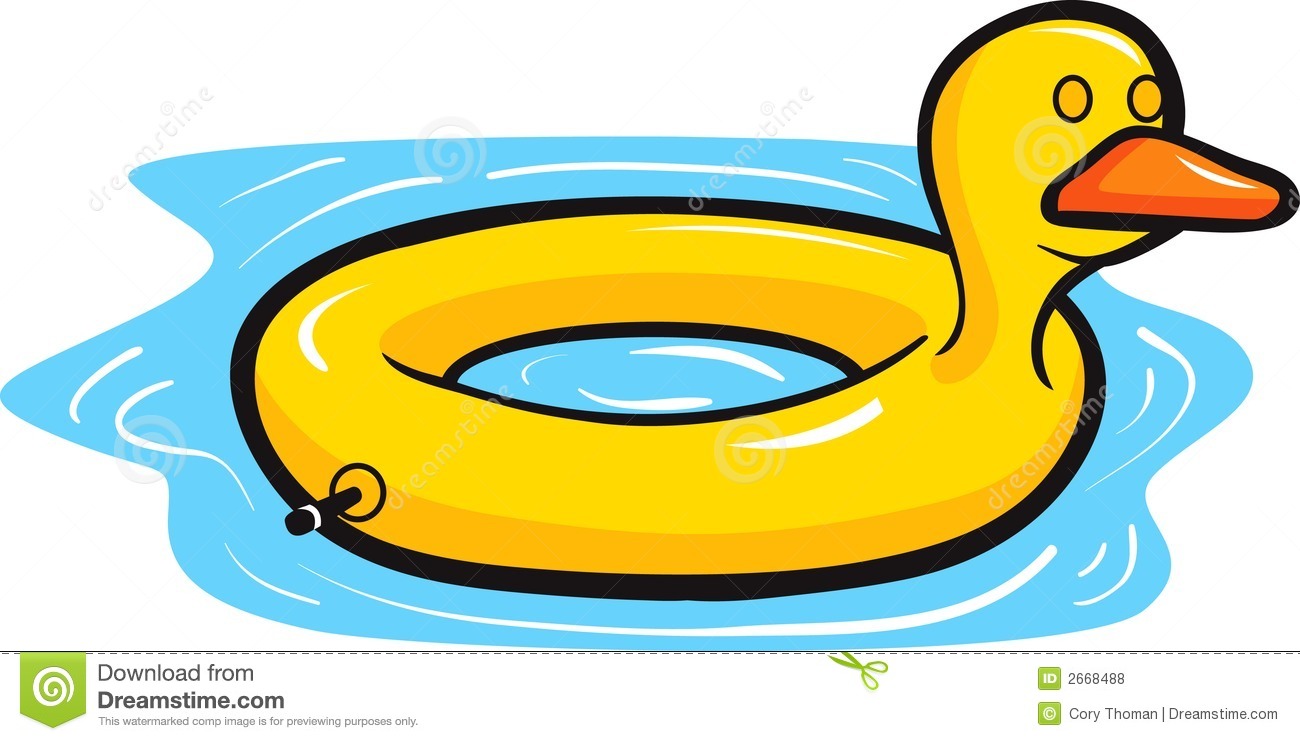 swimmer clipart floaty