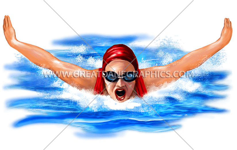 swimmer clipart male swimmer