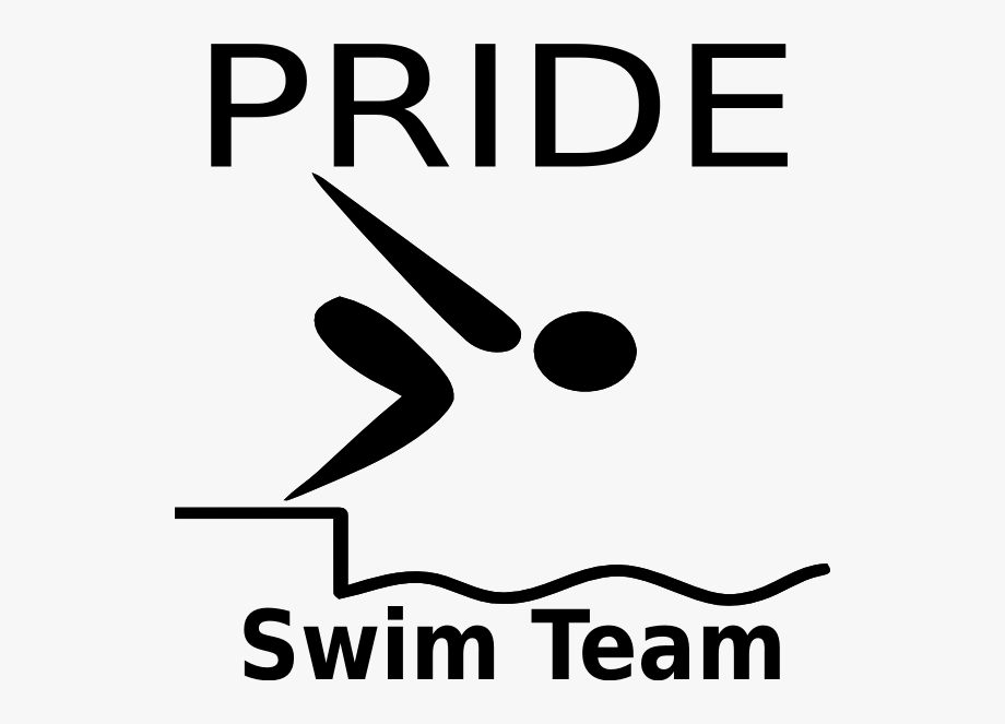 Swim team swimming symbol. Swimmer clipart olympic diver
