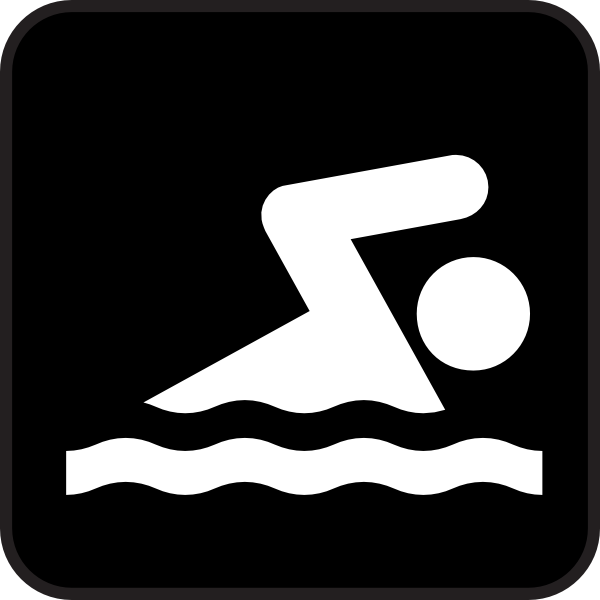 swimmer clipart pixel art