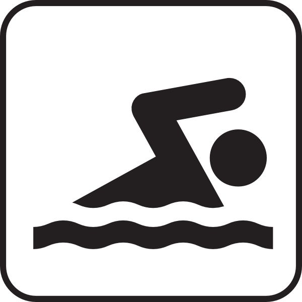 swimmer clipart sport symbol