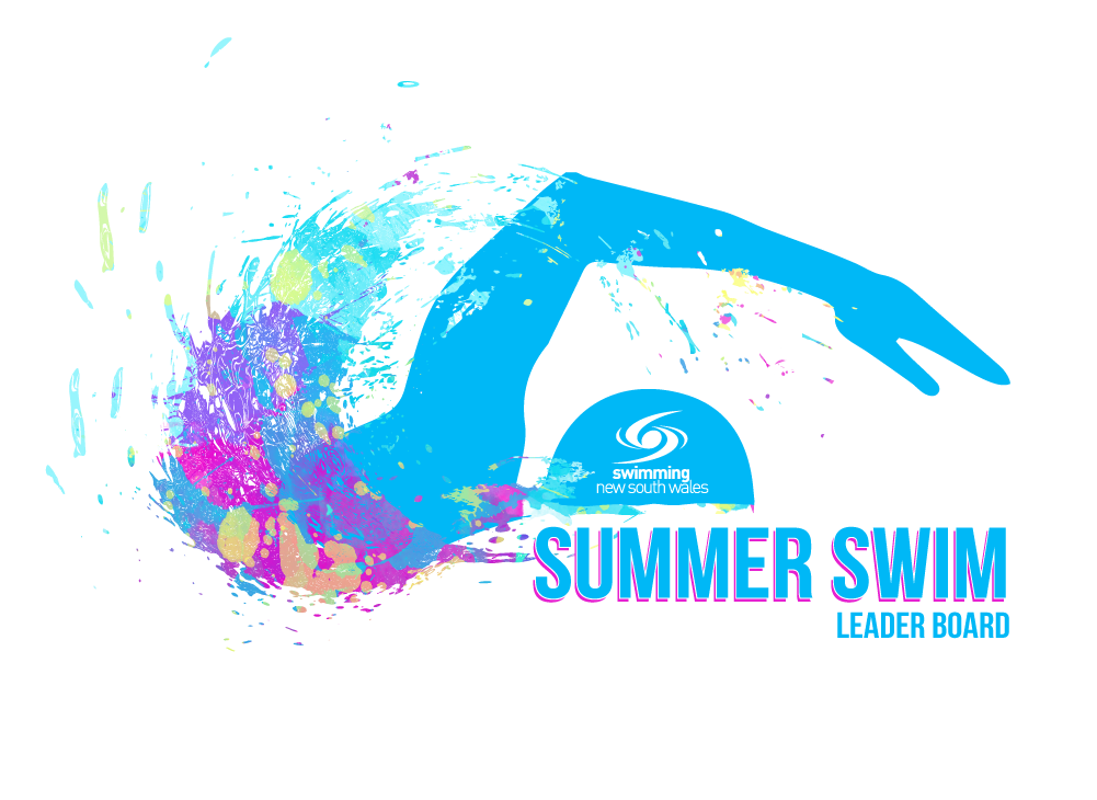 Swimmer summertime