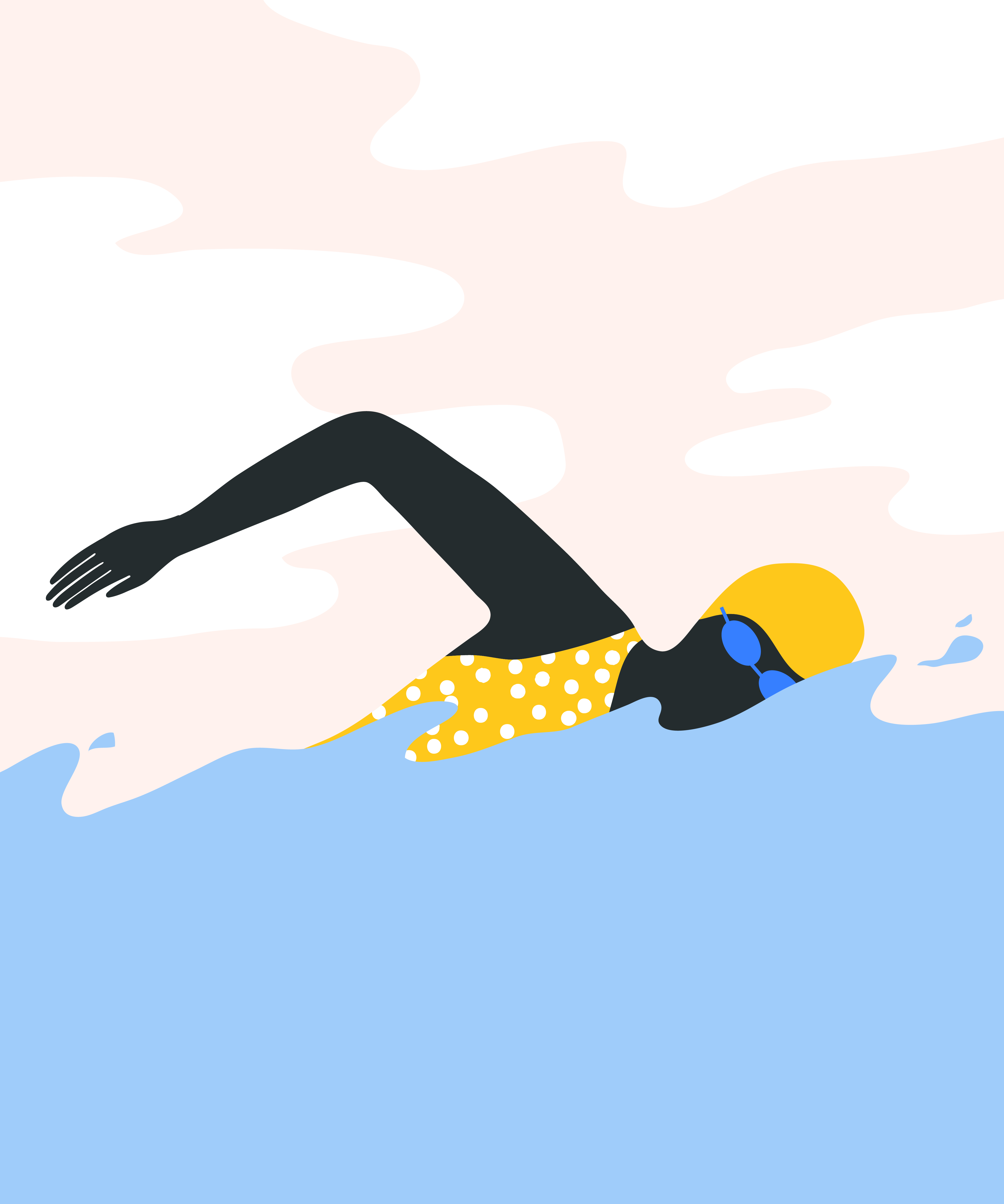swimmer clipart swimming exercise
