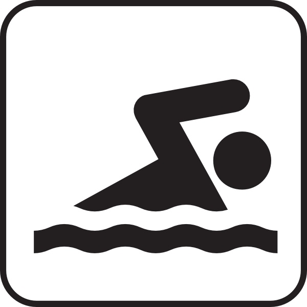 swimmer clipart vector
