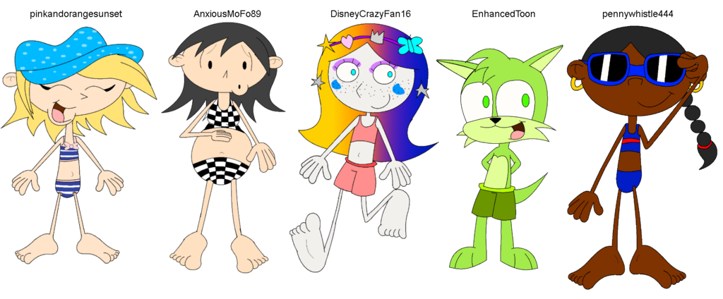 Requests by smithandcompanytoons on. Swimsuit clipart drawing