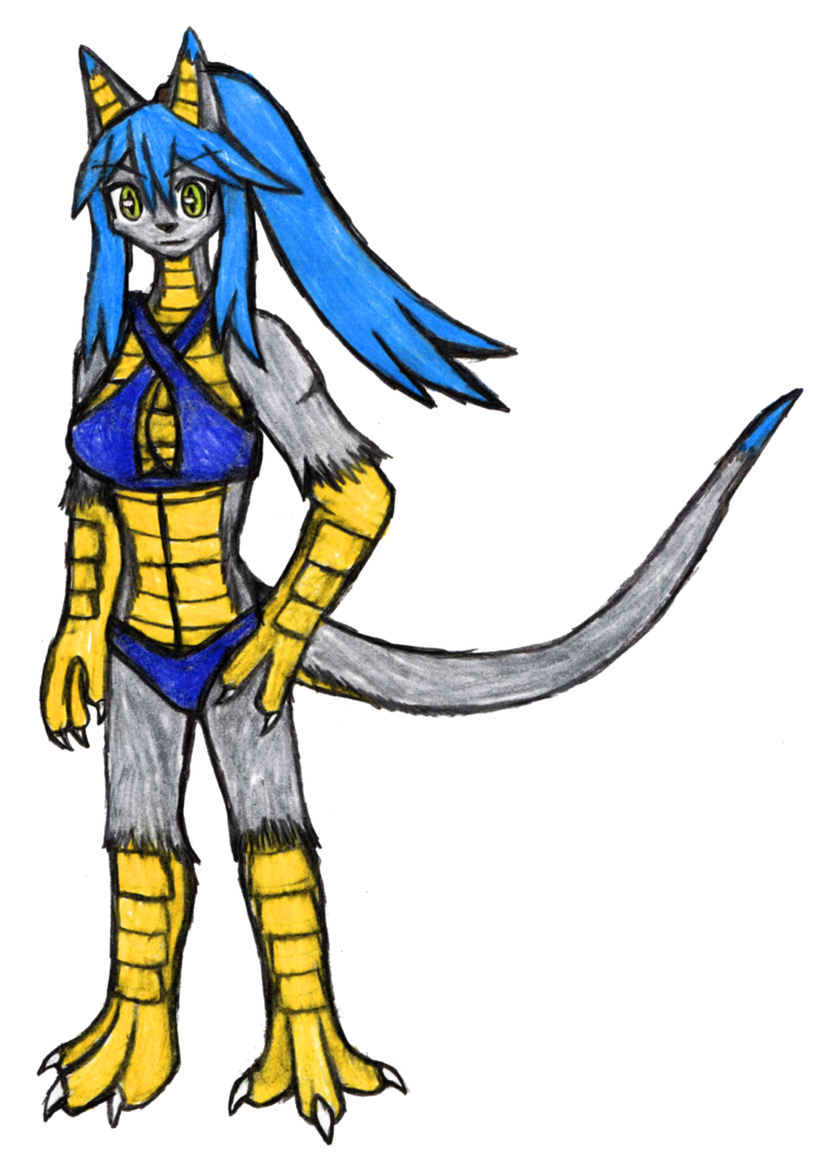 Swimsuit clipart drawing. Rika aoi swimwear by