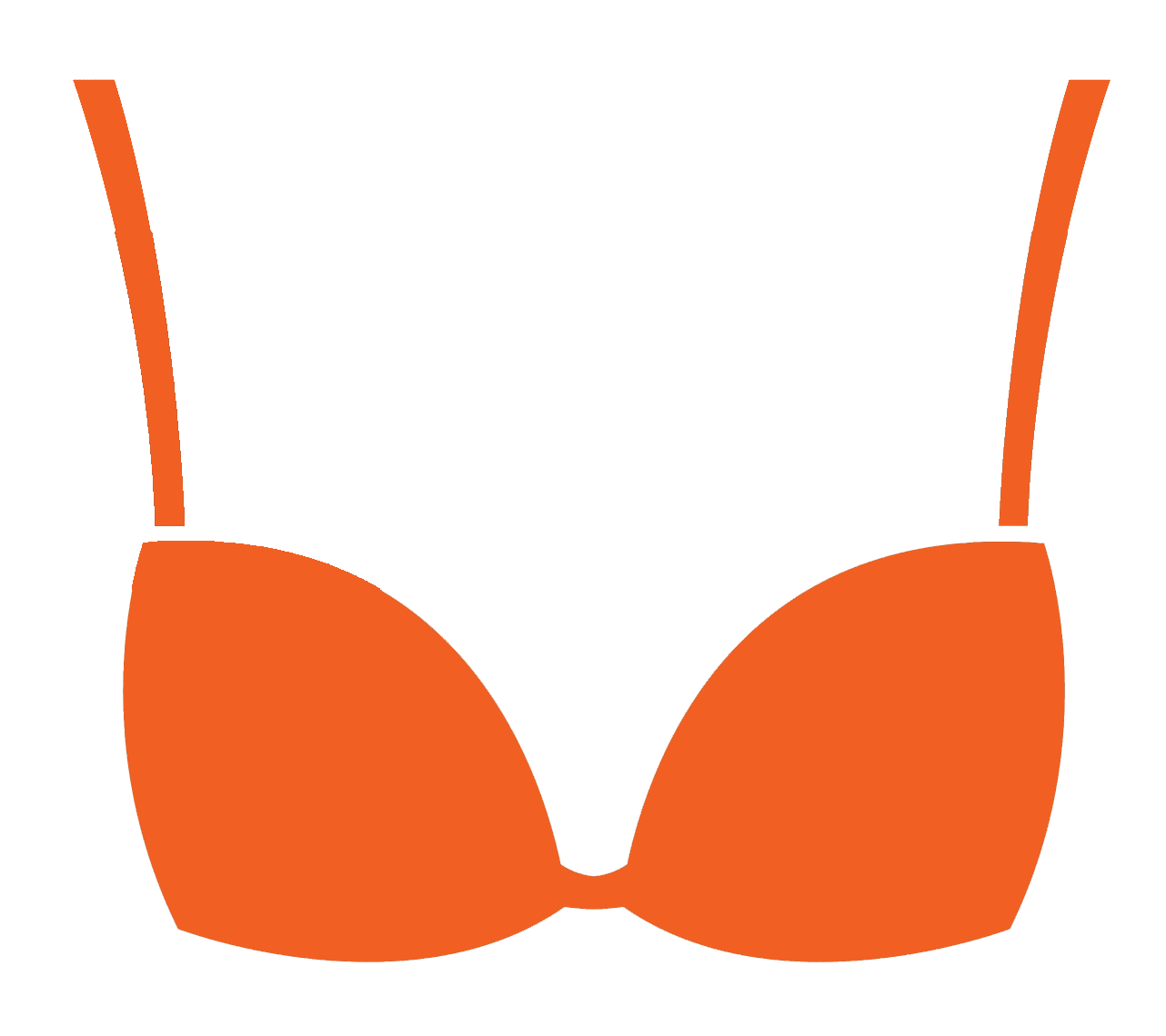 swimsuit clipart orange